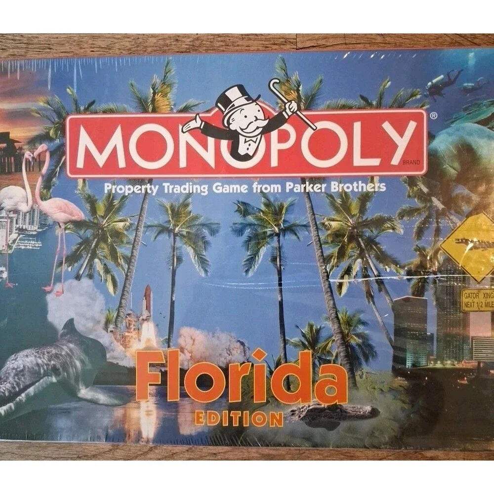 Monopoly Florida The Sunshine State Edition New and Sealed Vintage